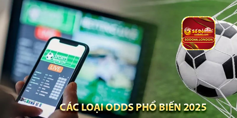 các loại odds phổ biến 2025